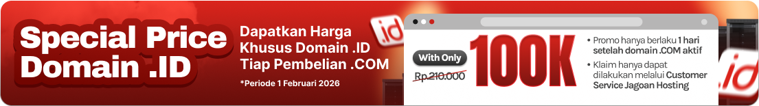 Banner Special Price Domain .COM